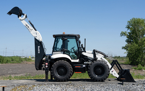 Экскаватор-погрузчик Mtech B100 (МАНИТЕШ)