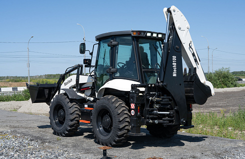 Экскаватор-погрузчик Mtech B100 (МАНИТЕШ)