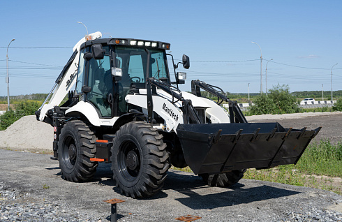 Экскаватор-погрузчик Mtech B100 (МАНИТЕШ)